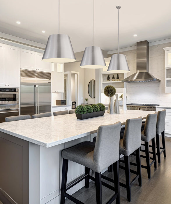 Pendant Z-Lite 2307-24BN Brushed Nickel Lilly 1 Light Pendant Z-Lite