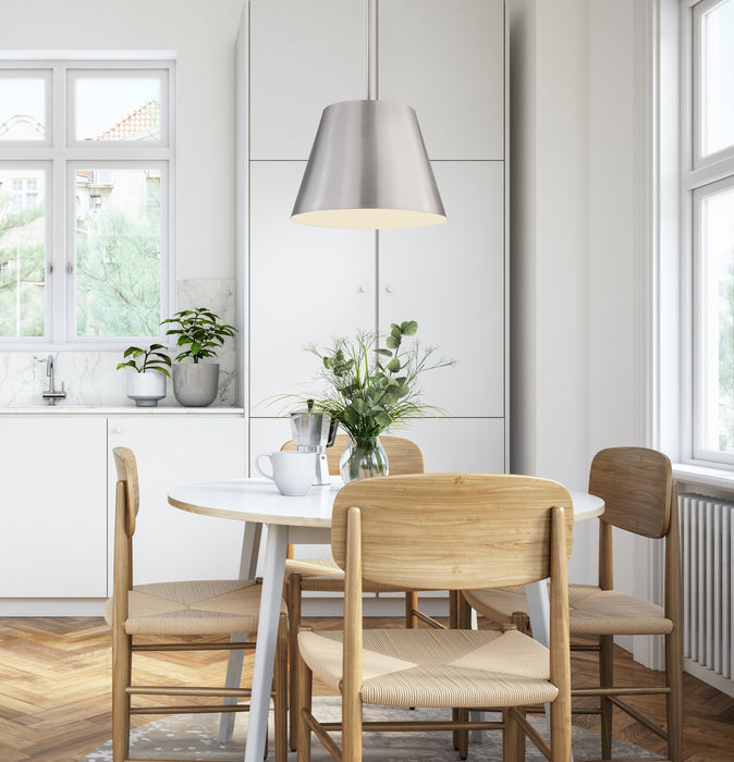 Pendant Z-Lite 2307-24BN Brushed Nickel Lilly 1 Light Pendant Z-Lite