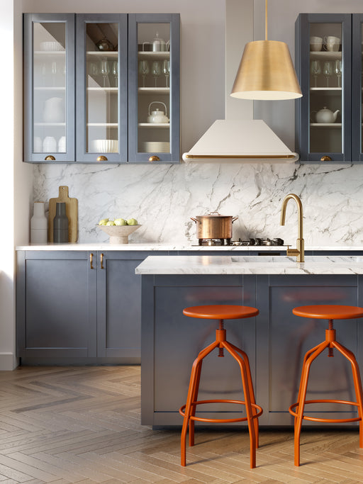 Pendant Z-Lite 2307-24MGLD Modern Gold Lilly 1 Light Pendant Z-Lite