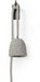 Corded Wall Sconce Palecek 2342-03 Asilomar Synthetic Rope Outdoor Wall Pendant Grey Palecek