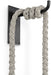 Corded Wall Sconce Palecek 2342-03 Asilomar Synthetic Rope Outdoor Wall Pendant Grey Palecek