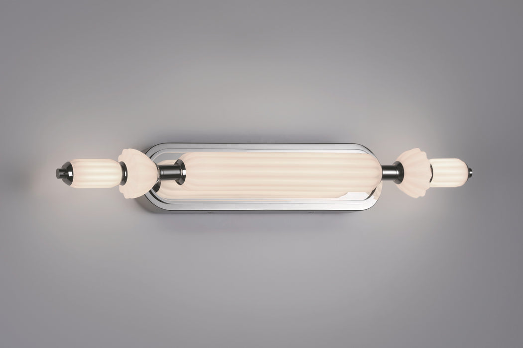 Eurofase 49018-028 Lansdowne 31" Polished Nickel LED Vanity Light