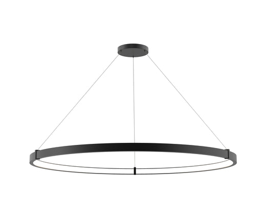 Eurofase 38136-016 Mucci 60" Matte Black LED Chandelier