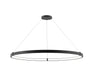 Eurofase 38136-016 Mucci 60" Matte Black LED Chandelier