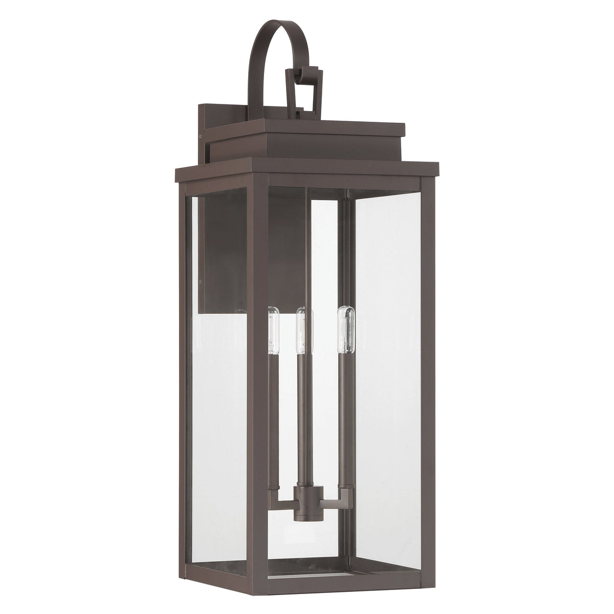 Thesis 207752A Hillside 31 inch 3 light Dark Bronze Exterior Wall Scon ...