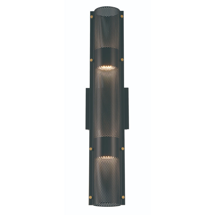 Eurofase 46802-019 Westcliffe 23" Gold-Black Mix LED Outdoor Wall Light