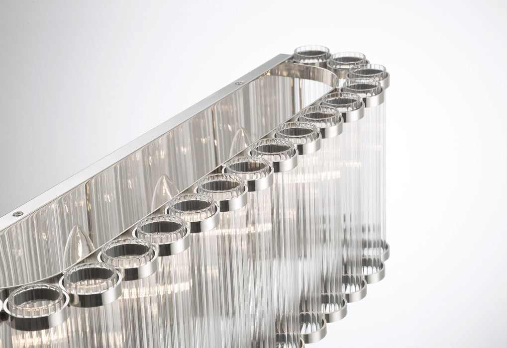 Eurofase 50042-029 Glasbury 24" Polished Nickel Vanity Light