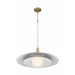 Eurofase 46785-015 Welsh 30" Matte White LED Pendant Light