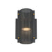 Eurofase 46459-015 Westcliffe 8" Gold-Black Mix LED Outdoor Wall Light