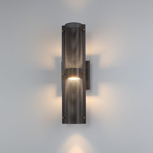 Eurofase 46461-018 Westcliffe 17" Gold-Black Mix LED Outdoor Wall Light