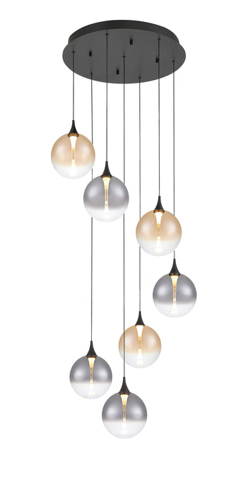 Eurofase 48929-044 Iissa 21" Matte Black LED Chandelier