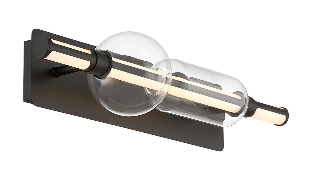 Eurofase 50049-011 Lucent 26" Matte Black LED Vanity Light