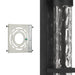 Exterior Wall Sconce Thesis 207731A Lionel 14 inch Textured Black LED Exterior Wall Sconce with Clear Water Glass Shade THESIS