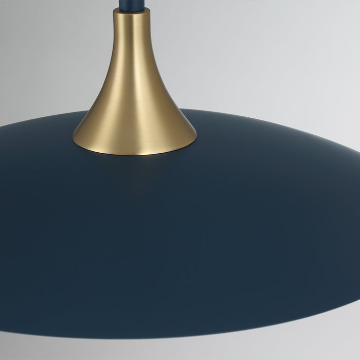 Eurofase 46441-027 Welsh 18" Matte Blue LED Pendant Light
