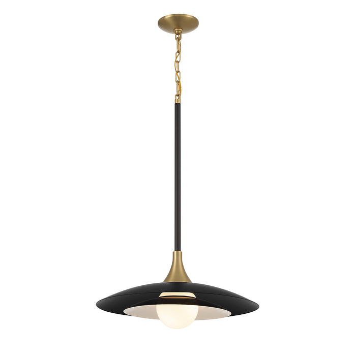 Eurofase 46441-041 Welsh 18" Matte Black LED Pendant Light