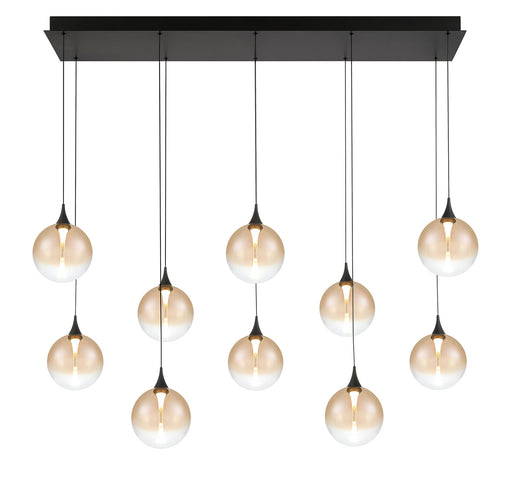 Eurofase 48933-032 Iissa 47" Matte Black LED Chandelier