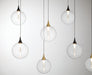 Eurofase 48940-016 Iissa 72" Gold-Black Mix LED Chandelier