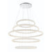 Eurofase 43928-019 Sassi 60" Chrome LED Chandelier