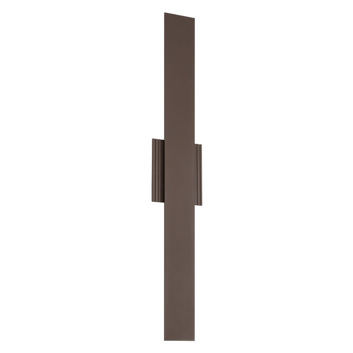 Exterior Wall Sconce Thesis 207722A Jacks 36 inch Architectural Bronze 5CCT LED Exterior Wall Sconce THESIS