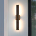 Exterior Wall Sconce Thesis 207722A Jacks 36 inch Architectural Bronze 5CCT LED Exterior Wall Sconce THESIS
