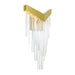 Eurofase 47600-010 Vivien 20" Matte Gold LED Wall Sconce