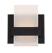 Eurofase 35654-022 Cambridge 1-Light Matte Black LED Vanity Light