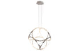 Eurofase 37102-012 Glenview 24" Chrome LED Pendant Light
