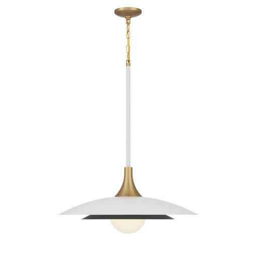 Eurofase 46785-015 Welsh 30" Matte White LED Pendant Light