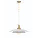 Eurofase 46785-015 Welsh 30" Matte White LED Pendant Light
