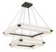Eurofase 50055-029 Neoness 34" Weathered Brass LED Chandelier