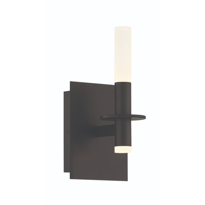 Eurofase 45233-031 Torna 1-Light Matte Black LED Vanity Light