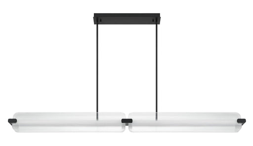Eurofase 50056-026 Neoness 67" Matte Black LED Chandelier