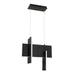 Eurofase 37346-027 Coburg 20" Anodized Black LED Chandelier
