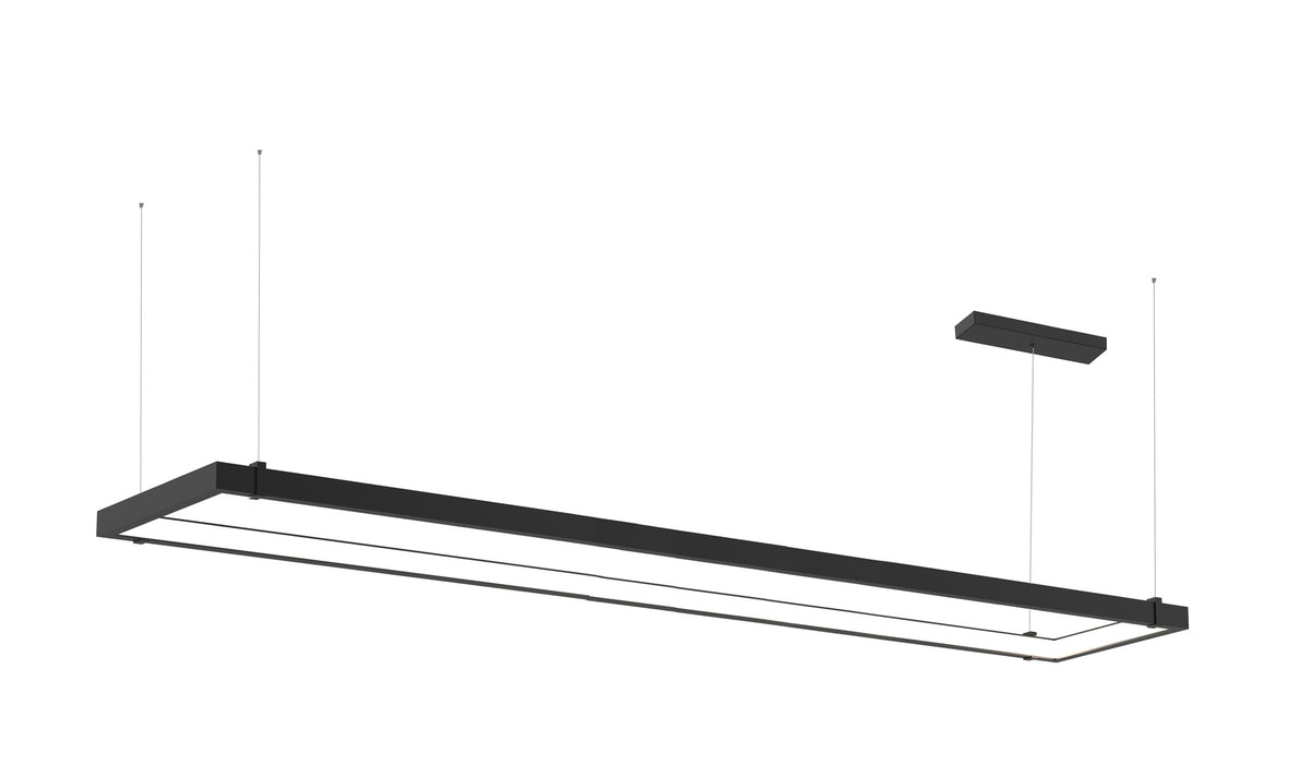 Eurofase 38138-010 Mucci 60" Matte Black LED Chandelier