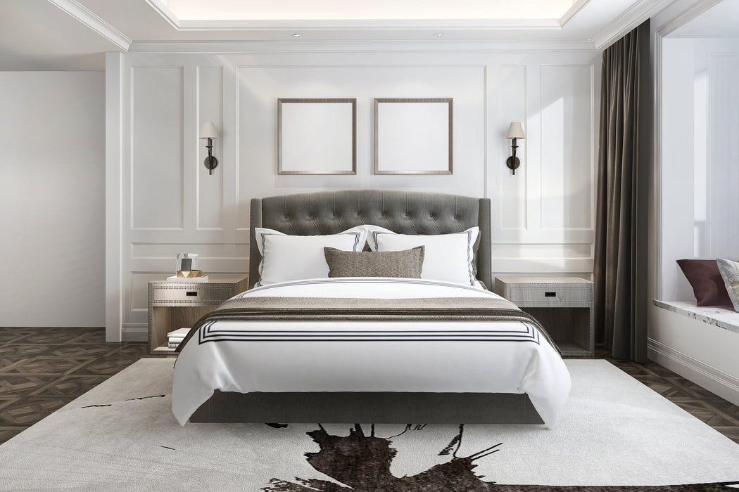 Wall Sconce Thesis 207341A Bethany 19 inch 1 light Forged Bronze Wall Sconce with Natural Linen Shade THESIS