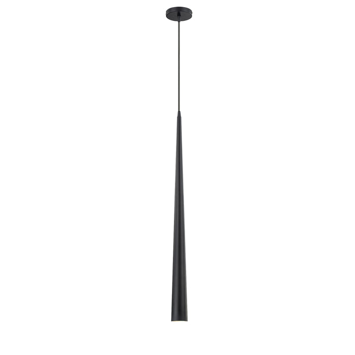 Eurofase 20446-031 Sliver 36" Matte Black LED Pendant Light