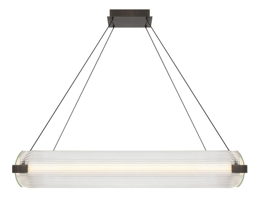 Eurofase 50053-025 Neoness 34" Weathered Brass LED Chandelier