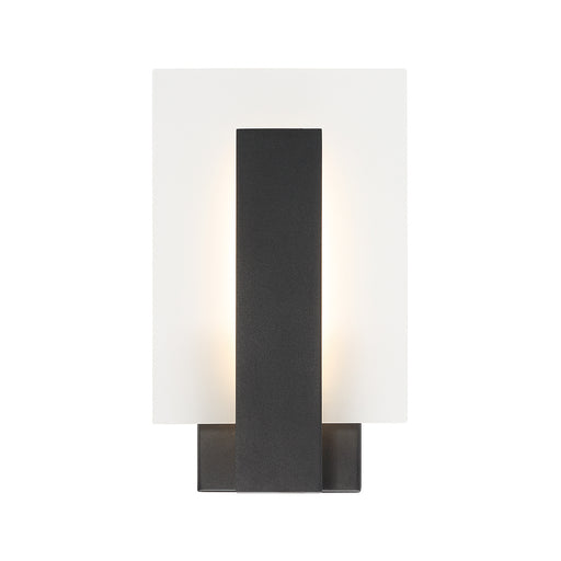 Eurofase 45720-017 Carta 12" Matte Black LED Outdoor Wall Light