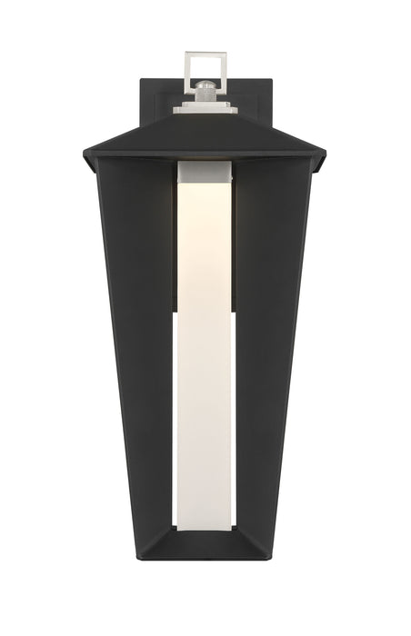 Eurofase 50048-021 Andson 19" Satin Nickel-Sand Black Mix LED Outdoor Wall Light