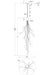 Eurofase 50256-013 Athena 28" Matte Black LED Chandelier