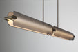 Eurofase 50057-016 Neoness 67" Weathered Brass LED Chandelier
