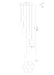 Eurofase 48928-021 Iissa 21" Gold LED Chandelier