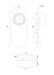 Eurofase 50272-020 Sternn 15" Travertine LED Outdoor Wall Light