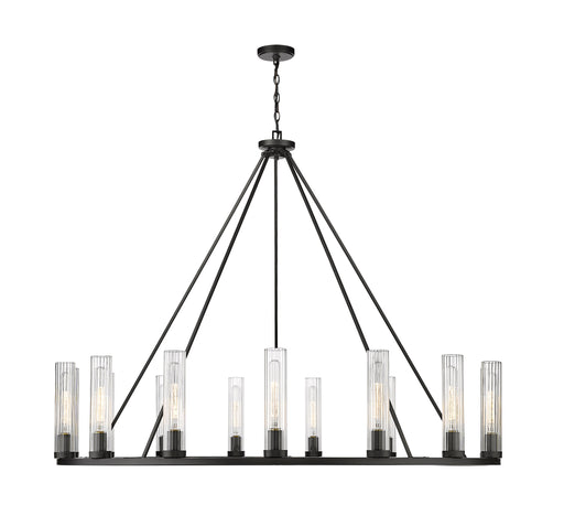 Chandelier Z-Lite 3031-15BRZ Bronze Beau 15 Light Chandelier Z-Lite