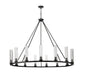 Chandelier Z-Lite 3031-15BRZ Bronze Beau 15 Light Chandelier Z-Lite
