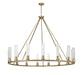 Chandelier Z-Lite 3031-15RB Rubbed Brass Beau 15 Light Chandelier Z-Lite
