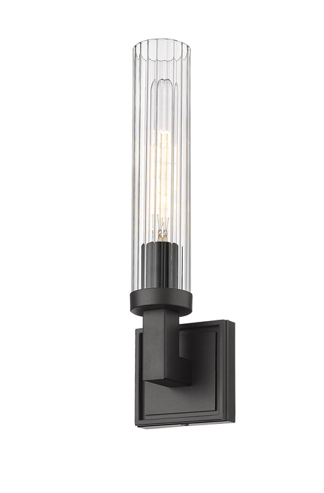 Wall Sconce Z-Lite 3031-1S-BRZ Bronze Beau 1 Light Wall Sconce Z-Lite