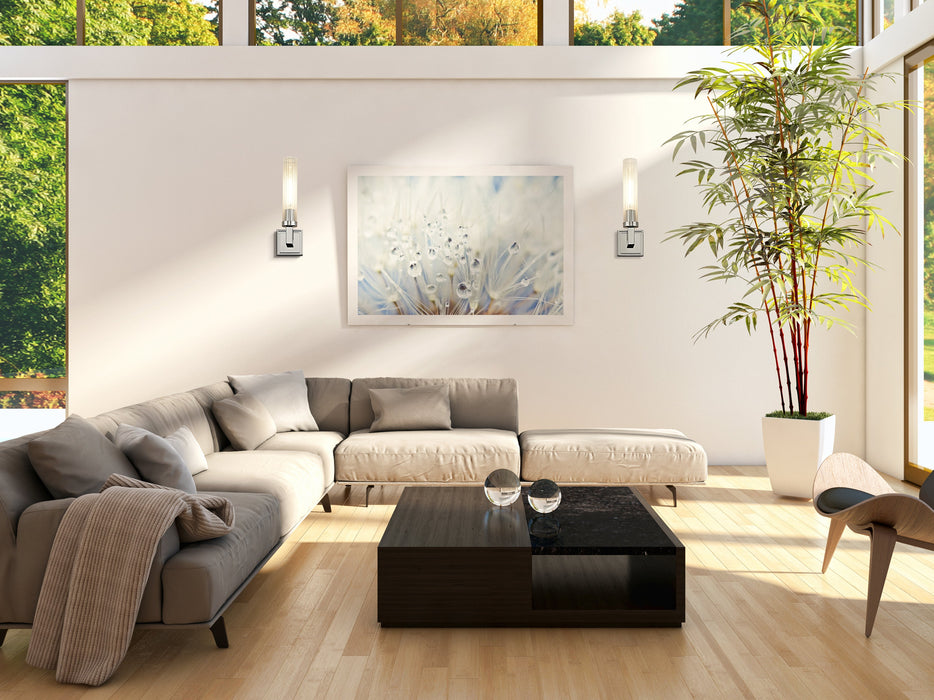 Wall Sconce Z-Lite 3031-1S-PN Polished Nickel Beau 1 Light Wall Sconce Z-Lite