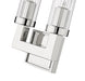 Wall Sconce Z-Lite 3031-2S-PN Polished Nickel Beau 2 Light Wall Sconce Z-Lite