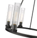 Chandelier Z-Lite 3031-6BRZ Bronze Beau 6 Light Chandelier Z-Lite